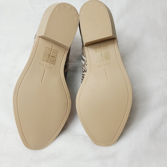 NWOT DOLCE VITA westa ankle booties , snakeskin print - Picture 7 of 8